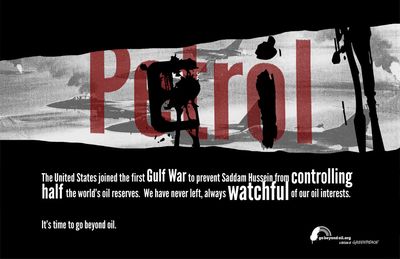 The United States joined the first Gulf War to prevent Saddam Hussein from controlling half of the world’s oil reserves. We have never left, always watchful of our oil interests. It’s time to go beyond oil.